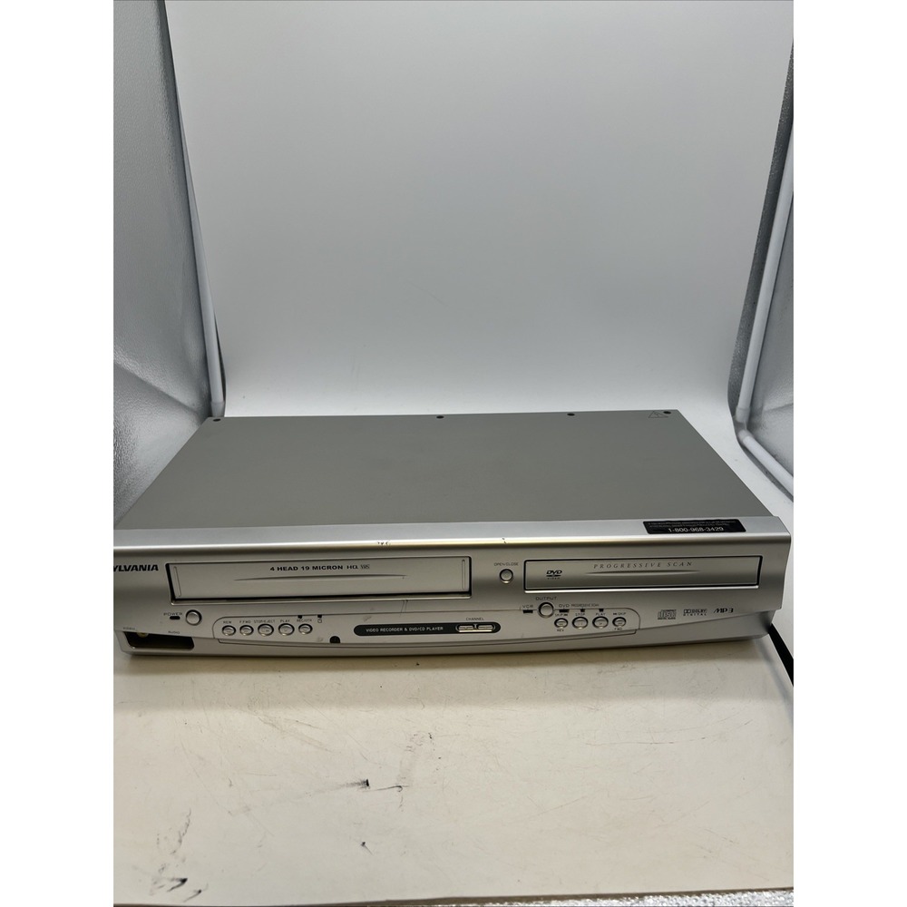 Sylvania Video  VCR/ DVD VHS Combo Player DVC840F - VHS VCR Works Only